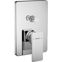 Смеситель для душа Bravat Phillis PB856101CP-2-ENG Хром — фото 1, Смеситель для душа