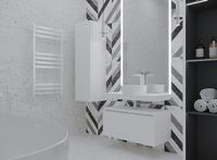 Товар: Тумба Boheme Armadi Art Vallessi UNO-S 60 897-060-W подвесная White - фото 6 Тумба Boheme Armadi Art Vallessi UNO-S 60 897-060-W подвесная White — фото 6, Мебель для ванной