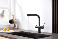 Смеситель для кухни Aquatek Европа AQ1385MB Черный матовый — фото 2, Смесители для кухни