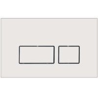 Клавиша смыва Boheme 664-W Белая — фото 1, Комплектующие для душевого оборудования