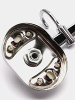 Вешалка для полотенец Ростовская Мануфактура Сантехники A5026 Хром — фото 10, Крючки для полотенец