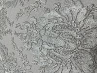 Обои Prima Italiana Medici 80008 Винил на флизелине (1,06*10) Серый/Серебряный, Дамаск — фото 4, Обои для стен