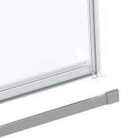 Душевой уголок Vincea Como Soft 130x90 VSR-1CS9013CL профиль Хром стекло прозрачное — фото 4, Душевые уголки