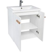 Товар: Тумба под раковину VIANT Мюнхен 80 VMUN80COBEL-T2STP подвесная Белая матовая - фото 3 Тумба под раковину VIANT Мюнхен 80 VMUN80COBEL-T2STP подвесная Белая матовая — фото 3, Тумбы под раковину