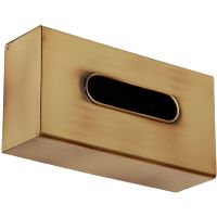 Контейнер для салфеток Migliore Complementi 21988 Бронза — фото 1, Боксы для салфеток