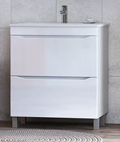 Тумба под раковину Vigo Grani 60 tn.GRI.ELI.60.2Y Белая — фото 2, Тумбы под раковину