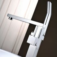 Товар: Смеситель для ванны Vincea Хром арт-VTF-101CH - фото 2 Смеситель для ванны Vincea Хром арт-VTF-101CH — фото 2, Смесители напольные