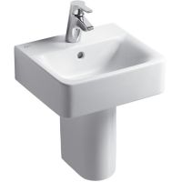 Раковина Ideal Standard Connect Cube 40 E803301 Euro White — фото 2, Раковины накладные