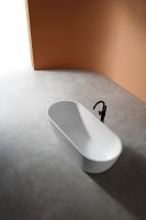 Товар: Ванна из искусственного камня Abber Frankfurt 170x75 AM9941 Белая матовая без гидромассажа - фото 3 Ванна из искусственного камня Abber Frankfurt 170x75 AM9941 Белая матовая без гидромассажа — фото 3, Ванны