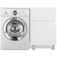 Тумба с раковиной Эстет Dallas Luxe 110 R ФР-00001966 Белая — фото 1, Тумбы с раковиной