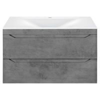 Товар: Тумба под раковину Vincea Fine VMC-2F800BT подвесная Beton - фото 1 Тумба под раковину Vincea Fine VMC-2F800BT подвесная Beton — фото 1, Тумбы под раковину