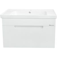 Тумба под раковину Bellezza Грейс 90 4630815190014 подвесная Белая — фото 1, Тумбы под раковину