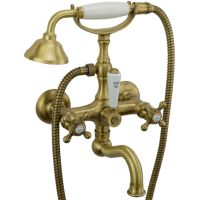Смеситель для ванны Migliore Arcadia 18378 Бронза — фото 1, Смеситель для ванны