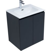 Товар: Тумба под раковину Aquanet Алвита New 60 277523 подвесная Антрацит - фото 8 Тумба под раковину Aquanet Алвита New 60 277523 подвесная Антрацит — фото 8, Тумбы под раковину