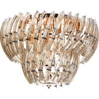 Люстра Artelamp Ella A1054PL-9GO Янтарная Золото — фото 1, Люстры