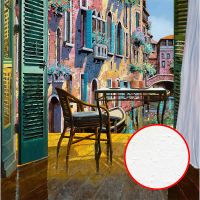 Фреска Ortograf Городской пейзаж живопись 11576 Фактура бархат FX Флизелин (2,7*2,7) Разноцветный, Город/Живопись — фото 1, Фрески