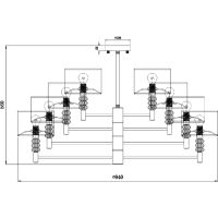Люстра Maytoni Modern Lincoln MOD527PL-06N Белая Никель — фото 7, Люстры