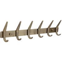 Вешалка для полотенец Veragio Gifortes VR.GFT-9076.BR Бронза — фото 1, Крючки для полотенец