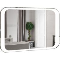 Зеркало Azario Индиго 80 ФР-00001410 с подсветкой с сенсорным выключателем — фото 1, Зеркала в ванную комнату