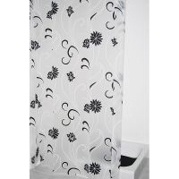 Штора для ванны Ridder Anda 200х180 Полупрозрачная — фото 1, Шторы для ванной