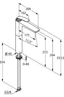 Товар: Смеситель для раковины Kludi Balance 522980575 Хром - фото 8 Смеситель для раковины Kludi Balance 522980575 Хром — фото 8, Смесители