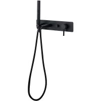 Смеситель для ванны Allen Brau Priority 5.31006-31 Черный матовый — фото 8, Смеситель для ванны