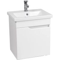 Тумба под раковину VIANT Куба 50 подвесная Белая арт-VKUB50CO-T1STP — фото 1, Тумбы под раковину