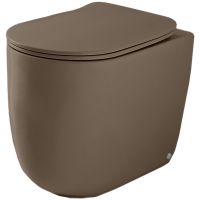 Унитаз Kerasan Nolita 531888 приставной Bruno matt без сиденья — фото 1, Унитазы