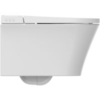 Товар: Комплект унитаза биде с инсталляцией Jacob Delafon Seine E34360-00 с сиденьем Микролифт и Белой глянцевой клавишей смыва - фото 3 Комплект унитаза биде с инсталляцией Jacob Delafon Seine E34360-00 с сиденьем Микролифт и Белой глянцевой клавишей смыва — фото 3, Умные унитазы