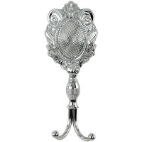 Двойной крючок Migliore Cleopatra 16662 Хром — фото 1, Крючки для полотенец