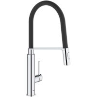Смеситель для кухни Grohe Concetto 31491000 Хром Черный — фото 1, Смесители