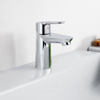 Товар: Смеситель для раковины Grohe BauEdge 23330000 Хром - фото 2 Смеситель для раковины Grohe BauEdge 23330000 Хром — фото 2, Смесители для раковины