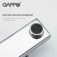 Смеситель для раковины Gappo G18 G1018-1 Хром — фото 7, Смесители