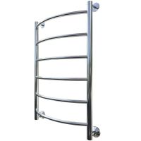 Водяной полотенцесушитель Тругор Приоритет 1 НП 80x50 Хром — фото 1, Водяные полотенцесушители