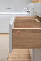 Тумба с раковиной Aquanet Токио 130 R 239216 Белая — фото 20, Тумбы с раковиной