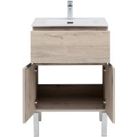 Тумба под раковину Aquanet Алвита New 60 277549 Дуб веллингтон белый — фото 5, Тумбы под раковину