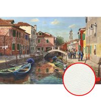 Фреска Ortograf Городской пейзаж живопись 7203 Фактура флок FLK Флизелин (4,5*3) Разноцветный, Город/Живопись — фото 1, Фрески