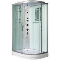 Душевая кабина WeltWasser WW500 Werra 1204 120x90 L 10000006431 с гидромассажем — фото 1, Душевые кабины