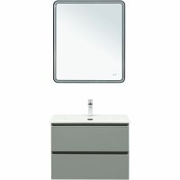 Тумба под раковину Aquanet Вега 70 329602 подвесная Мисти грин — фото 7, Тумбы под раковину