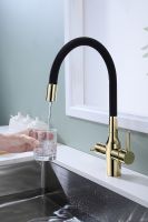 Товар: Смеситель для кухни Paulmark Salix Sa213419-G Золото - фото 6 Смеситель для кухни Paulmark Salix Sa213419-G Золото — фото 6, Смесители