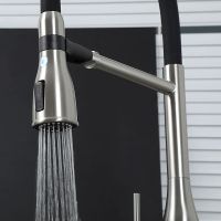 Смеситель для кухни Gappo G4399-75 Сатин Черный — фото 9, Смесители для кухни