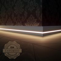 Товар: Плинтус Evrowood PN 120 led 2000x110x16 мм - фото 6 Плинтус Evrowood PN 120 led 2000x110x16 мм — фото 6, Плинтуса напольные