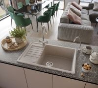 Товар: Кухонная мойка Domaci Бьелла DMC-78L DMC-78L-328 Бежевая - фото 2 Кухонная мойка Domaci Бьелла DMC-78L DMC-78L-328 Бежевая — фото 2, Кухонные мойки