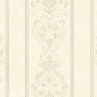 Обои Bernardo Bartalucci Beatrice 5017-3 Винил на флизелине (1,06*10,05) Бежевый, Полоса — фото 1, Обои для стен