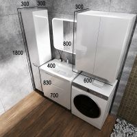 Товар: Тумба под раковину Style Line Марелла 70 Люкс Plus СС-00002399 Белый глянец антискрейтч - фото 6 Тумба под раковину Style Line Марелла 70 Люкс Plus СС-00002399 Белый глянец антискрейтч — фото 6, Мебель для ванной