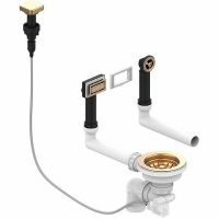 Выпуск для кухонной мойки Alveus 1144853 Бронза — фото 1, Сливы-переливы