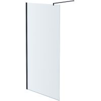 Товар: Душевая перегородка Aquatek 100 AQ WIW Print 10020BL профиль Черный стекло прозрачное - фото 3 Душевая перегородка Aquatek 100 AQ WIW Print 10020BL профиль Черный стекло прозрачное — фото 3, Душевые перегородки