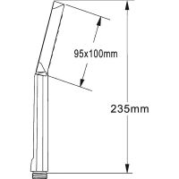 Ручной душ Agger Fresh AHS04 Хром — фото 8, Лейки для душа