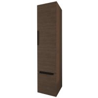 Шкаф пенал Cezares Urban 35 подвесной Frassino scuro арт-55182 — фото 1, Пеналы для ванной комнаты