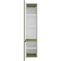 Шкаф пенал Brevita Enfida 35 L ENF-05035-0801L Зеленый матовый — фото 8, Мебель для ванной